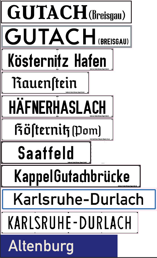 Betriebsstellenschild (Fremo)