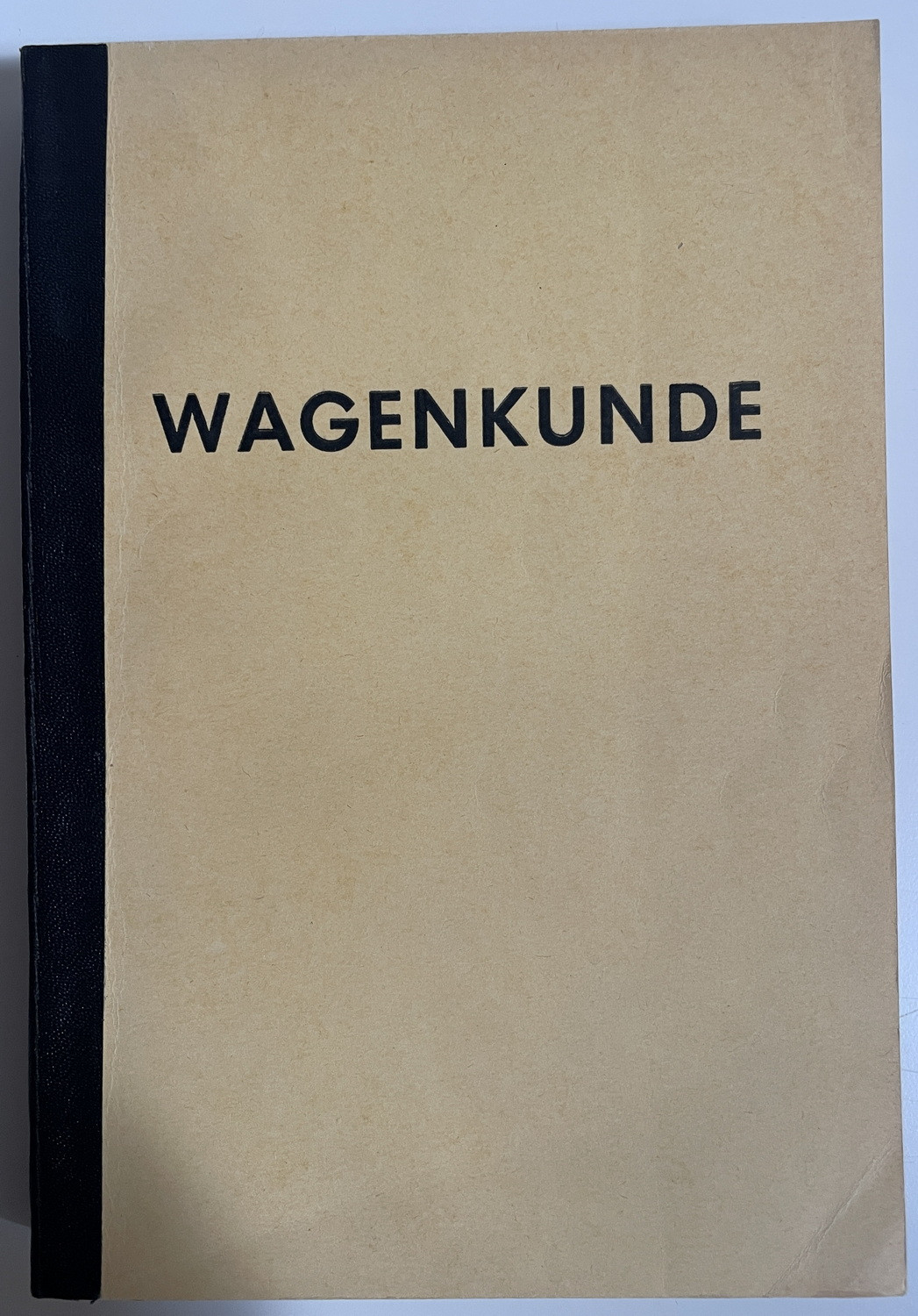 Wagenkunde, Heft 170, Eisenbahn Lehrbücherei der Deutschen Bundesbahn, 1.Auflage 1954