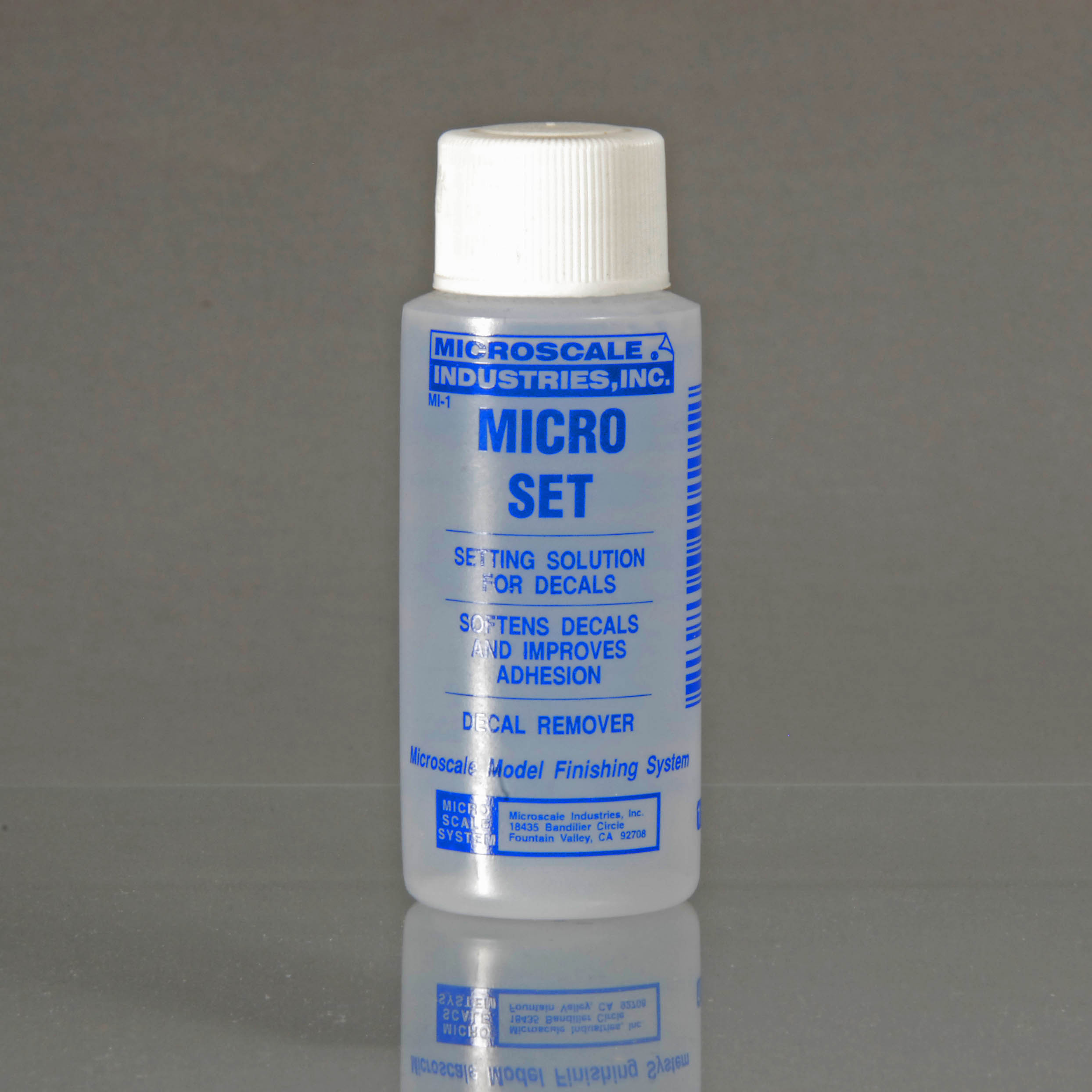 Model setting solution for decals Micro Set MI-1 