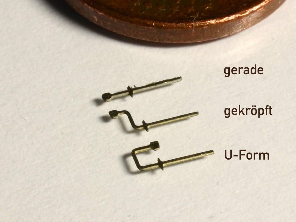 Schlußscheibenhalter U-Form (Spur N)