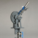 Weichen-/Riegelhebel (blau) für mechanisches Stellwerk - NT-Version