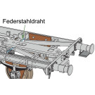 Federstahldraht für Kupplungskinematik (VE 2 Stk.)