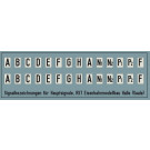 Signalbezeichnung für Hauptsignale (Spur H0)